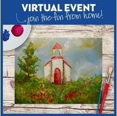VIRTUAL EVENT! PAINT AT HOME!